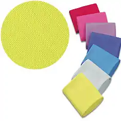 Garantierte Lieferung Akustikstoff Bespannstoff 125x75cm Gelb schalldurchlässiger Stoff