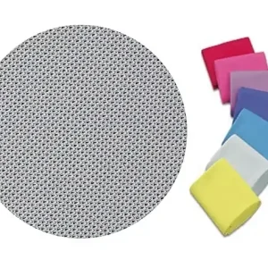 Akustikstoff Bespannstoff 125x75cm Grau Hellgrau schalldurchlässiger Stoff Preisreduziert