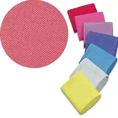 Weltweiter Versand Akustikstoff Bespannstoff 125x75cm Pink Rot schalldurchlässiger Stoff