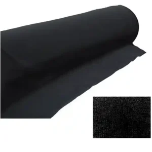 Akustikstoff Bespannstoff 150cm breit Schwarz Meterware schalldurchlässiger Stoff Sichere Zahlung