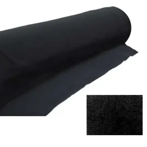 Akustikstoff Bespannstoff 50cm breit Schwarz Meterware schalldurchlässiger Stoff Must-Have