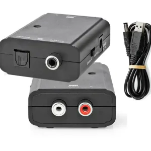 Bestpreis Audio Konverter Digital Koax oder Toslink auf Cinch DA-Wandler SPDIF ohne NT