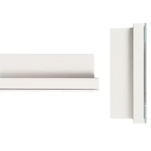 Aufputzgehäuse AG240 Quadratisch passend zu WHD MR240 Serie Weiss Expressversand