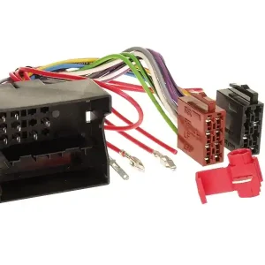 Autoradio Adapter Quadlock auf ISO Buchse zu AUDI SEAT SKODA VW Tiguan GOLF Beetle Passat Touareg BMW 1er 3er 5er 6er Sichere Zahlung