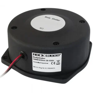 Schneller Versand BassShaker 100W 4ohm bis 55Hz 131x55mm Exciter im ALU Gehäuse