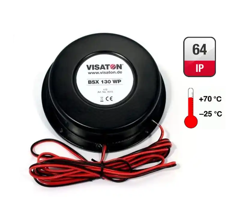 Knallerangebot BassShaker 100W 4ohm bis 70Hz 153x42mm BSX130 Exciter im Gehäuse