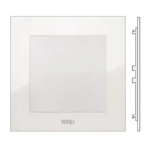 Blende Abdeckung Acrylglas Weiss Quadratisch für MR240 Lautsprecher AGBW M240W Preisreduziert