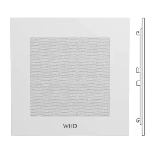 Blende Abdeckung Kunststoff Weiss Quadratisch für MR240 Lautsprecher KBW Basic M240 Top-Preis