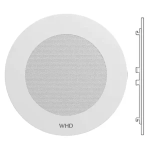 Sonderangebot Blende Abdeckung Kunststoff Weiss Rund für MR240 Lautsprecher KBW Basic M240