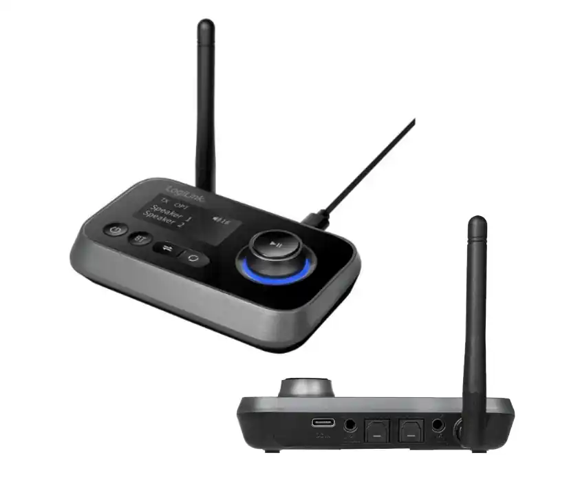 Nur Heute Bluetooth Empfänger mit Sender und LCD-Display SPDIF AUX Klinke RX TX
