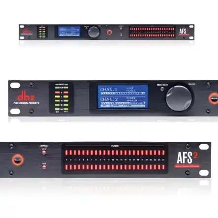 dbx AFS2 Feedback Unterdrücker 19zoll 1HE Preisreduziert