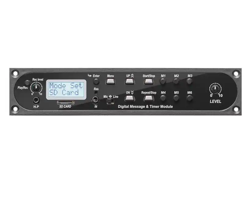 Digital Textmodul DMT10 für bis zu 6 Texte intern und 26Texte Songs Töne Signale SD-Karte Must-Have
