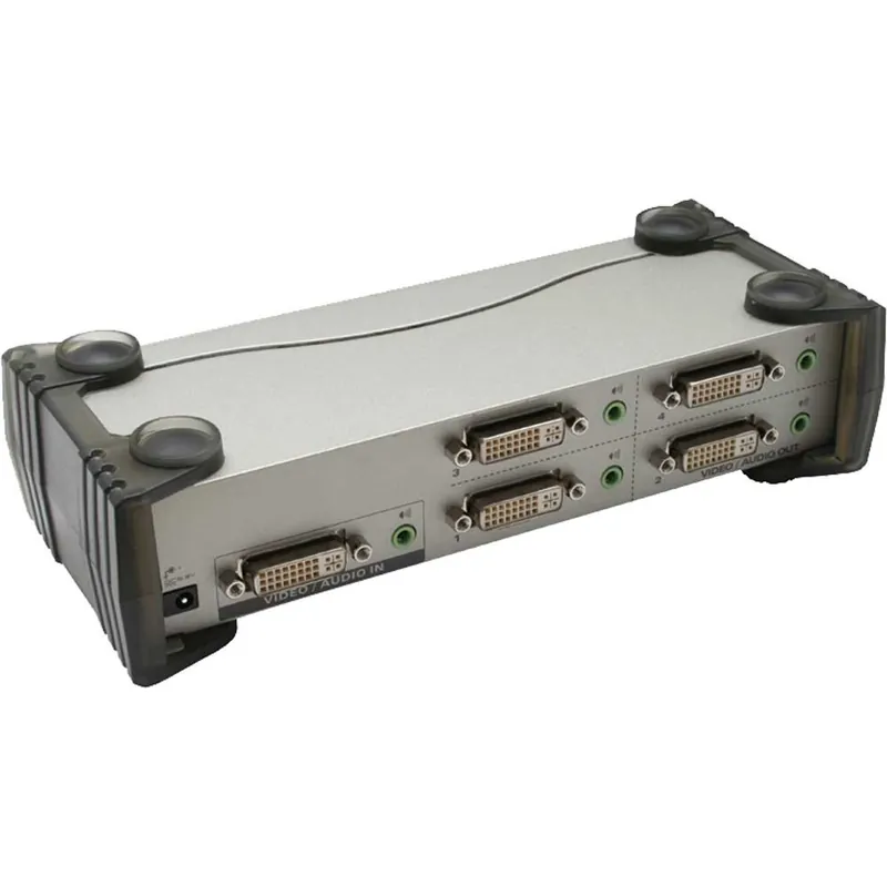 DVI Splitter 4-fach mit Verstärker Schnäppchen