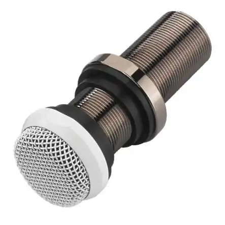 Angebot Einbaumikrofon Electretmikrofon Deckenmikrofon Mikrofon Weiss