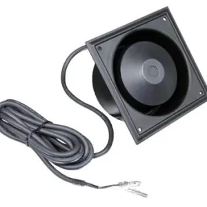 ELA 100V 12W Einbaulautsprecher DK121 Druckkammerhorn ALU Schwarz Wochenendangebot