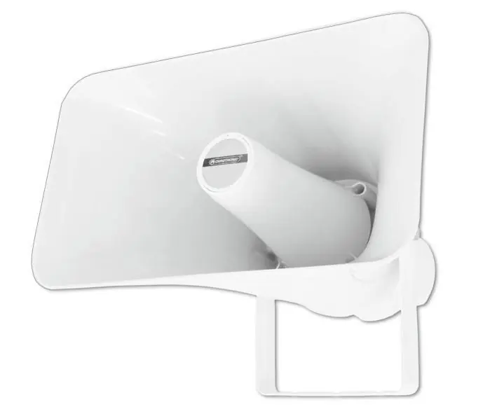 Sichere Zahlung ELA 100V 60W Druckkammerlautsprecher SH45 IP44 Trichterlautsprecher 366x325mm