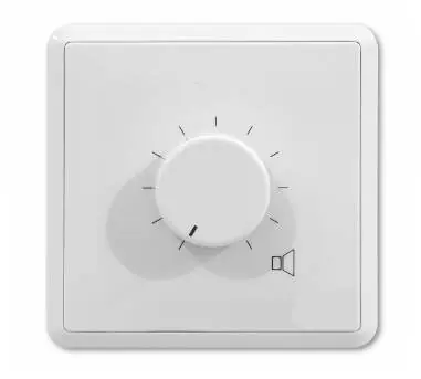 Beliebt ELA 100V Lautstärkeregler UP 120/160W Weiss
