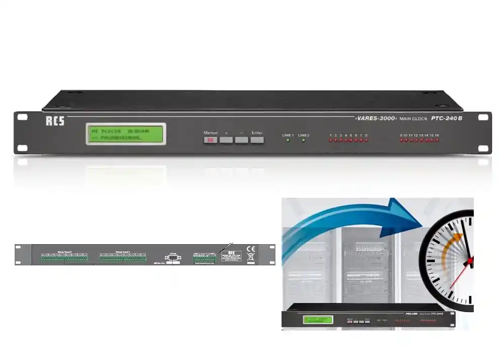 ELA Uhr Hauptuhr für Zeitsteuer Aufgaben in Gewerbe Schule Uni Solange Der Vorrat Reicht