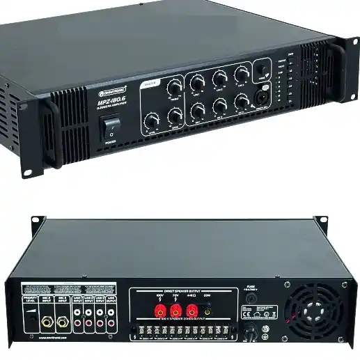 ELA Verstärker 360/180W 6-Zonen Schaltung MPSZ180 100V 4-8ohm 6Eingänge Original