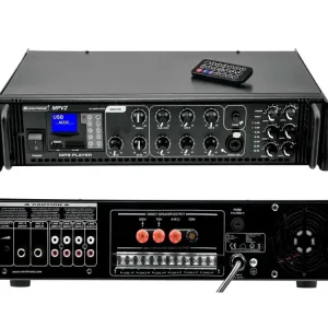 ELA Verstärker 500W 6-Zonen Regelung MP3-Player 100V 4-16ohm MPVZ Heißes Angebot