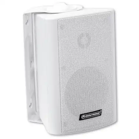 ELA Wandlautsprecher Weiss 40W 2wege Trapez mit Bügel und 100V ELA Übertrager Preisknaller