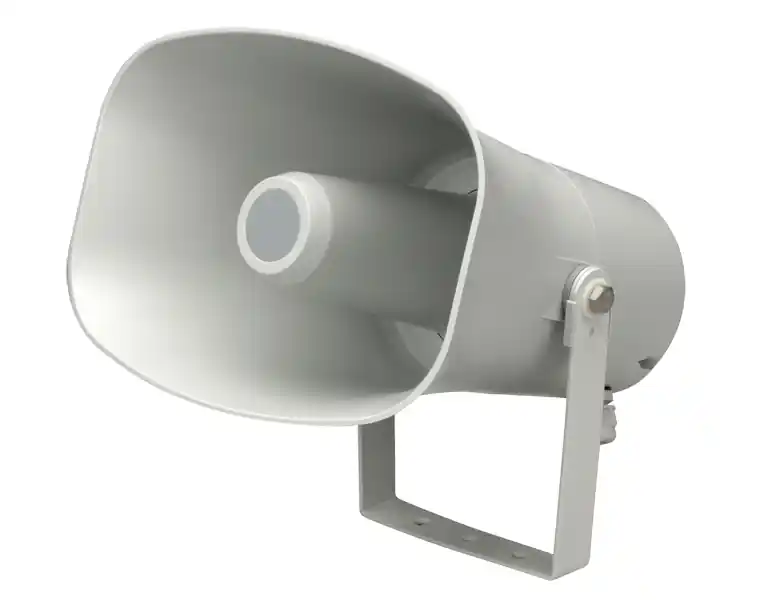 Neue Kollektion EN54 Trichterlautsprecher 20W rms ELA 100V Übertrager APH20T/ENC IP66