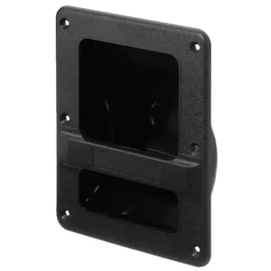 Griffschale aus Kunststoff zum einbauen 210x162mm Schwarz Bestpreis
