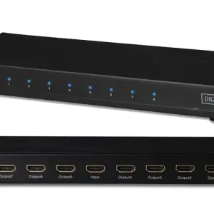 HDMI Verteiler 1xIn auf 8xOut aktiver HDMI Splitter Kostenfreie Lieferung