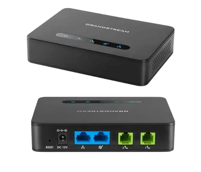 Nur Für Kurze Zeit IP LAN VoiP Telefonkoppler 2-Port HT812 FXS-IP LAN AB Koppler SIP Gateway
