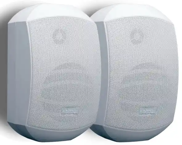 Großhandel IP64 Wandlautsprecher 2x100W ELA-100V Mask6T Weiss mit 100V ELA Übertrager Paar