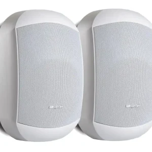 Online Kaufen IP64 Wandlautsprecher 2x70W Mask4CT Weiss mit 100V ELA Übertrager Outdoor
