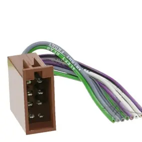 Original ISO Lautsprecheradapter DIN ISO Stecker mit offenen Kabelenden