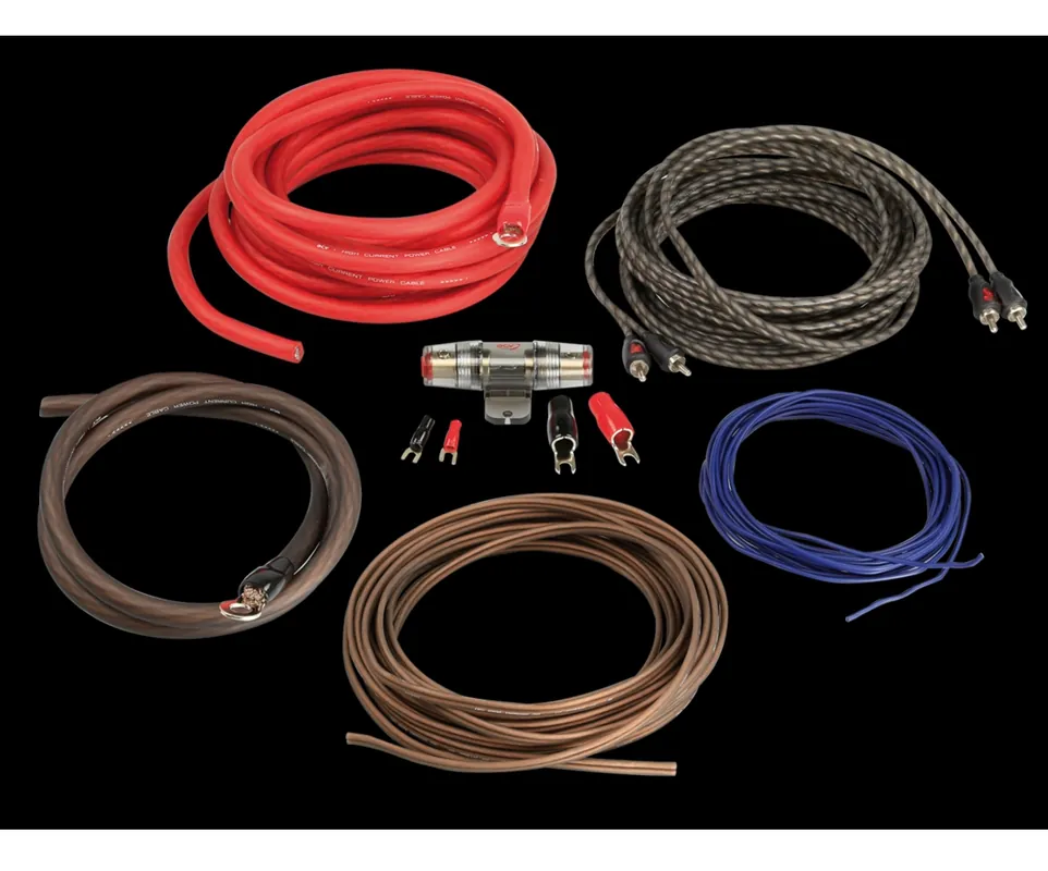Schnäppchen Kabelset 20qmm inkl AGU Sicherungshalter Cinchkabel Stromkabel Endstufe Kabelkit Batteriekabel