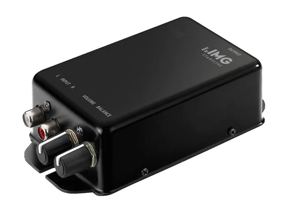 Premium Kleinverstärker 2x1,5W Kopfhörerverstärker mit 6,3mm Klinke und Cinch