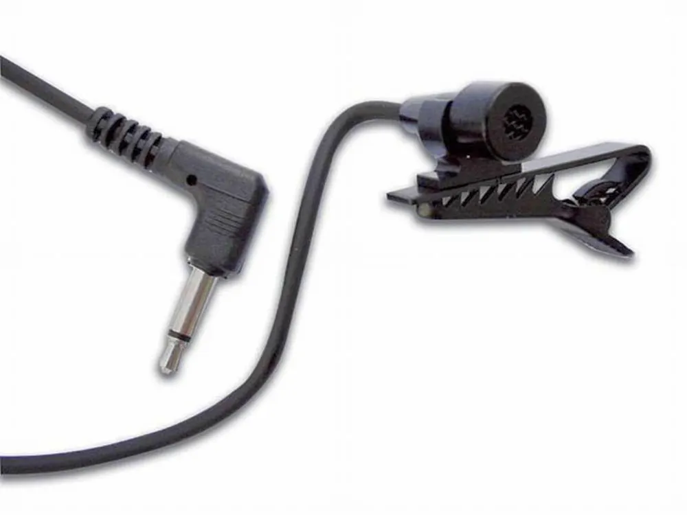 Markenware Krawattenmikrofon Ansteckmikrofon Mikrofon mit 3,5mm Klinke Elektretmikrofon