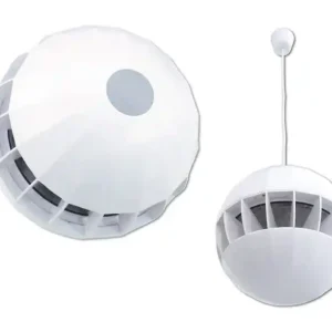 Markenware Kugellautsprecher 250mm 40W 360° 2-wege System IP44 mit 100V ELA Übertrager Weiss