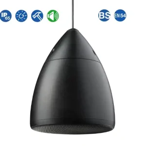 Kugellautsprecher 260mm 60W 8ohm 2wege Bassreflex mit 100V Übertrager Schwarz Beliebt