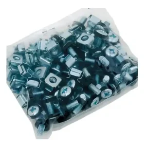Käfigmutter M6 mit 14mm Schraube und Kratzschutz 50er-Pack Kostenloser Rückversand
