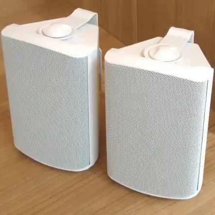Lautsprecherboxen 2x50W mit 8ohm oder 100V ELA Betrieb Weiß Paar Heute Kaufen