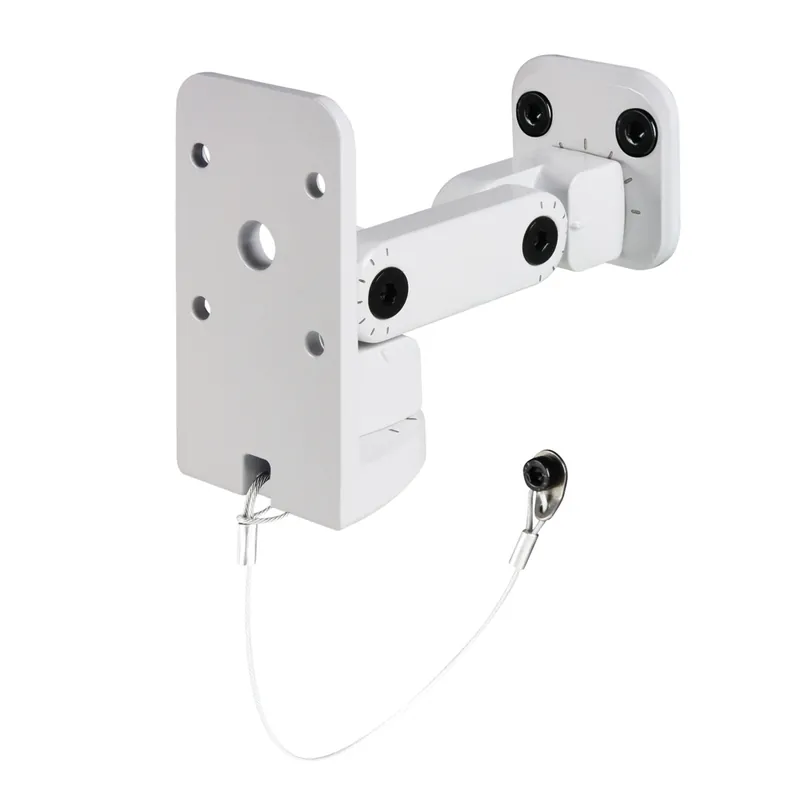 Lautsprecherhalter Wandhalter mit hoher Tragkraft bis 10Kg in Weiss Super stabiler Metallhalterung Begrenztes Angebot