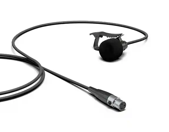 Im Trend Lavalier-Mikrofon Ansteckmikrofon für Taschensender mit 3pol Mini XLR
