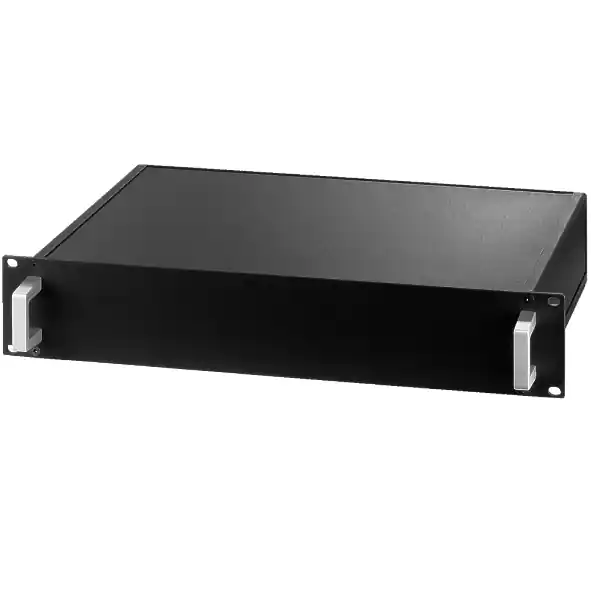 Leergehäuse 2HE 19zoll 483x88x304mm Schwarz Kostenloser Versand