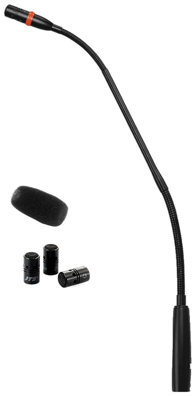 Schneller Versand Mikrofon mit Schwanenhals 465mm mit LED XLR und Phantom