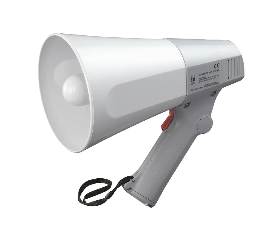 Megafon ER-520W 10W leichtes solides Handmegafon mit Pfeifton und einer Reichweite bis 250m Top-Preis