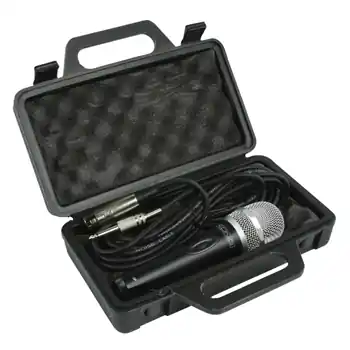 Mikrofon Handmikrofon mit Koffer XLR-Klinke Metallausführung Sonderangebot