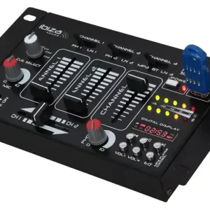 Mischpult Mixer 3-Kanal mit USB Player und Bluetooth und Mikrofoneingang Versand Am Gleichen Tag