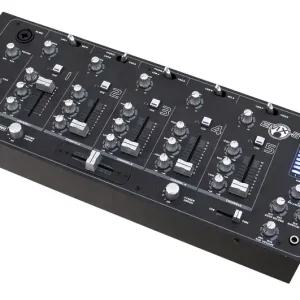 Mischpult Mixer 5-Kanal 19zoll 4HE mit 6xLine und 2x Mikrofon Eingang Limited Edition