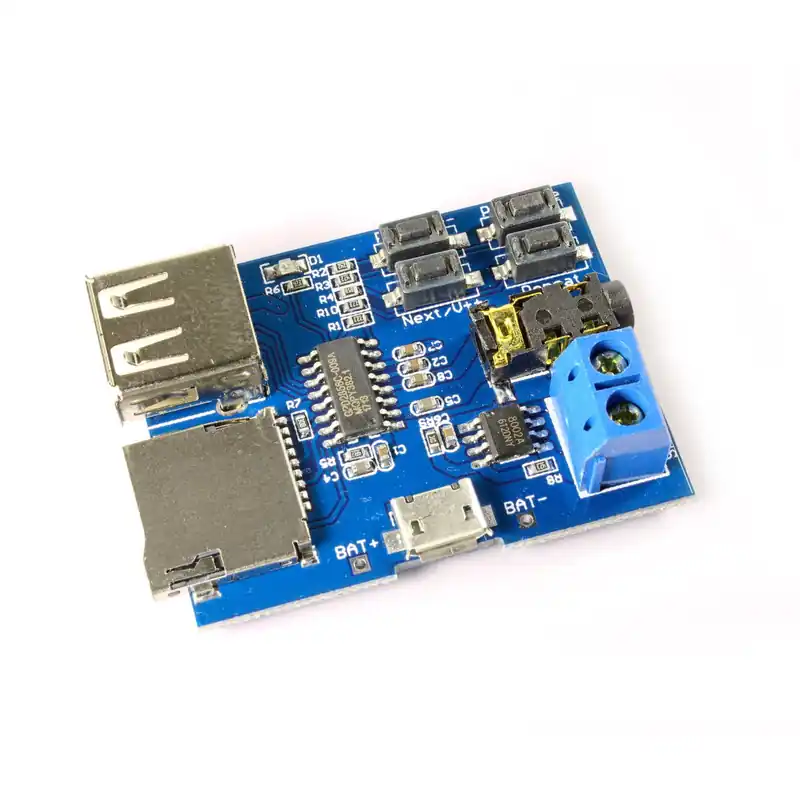 MP3 Player Platine für USB SD Karte MP3 Soundmodul mit Verstärker Markenprodukt