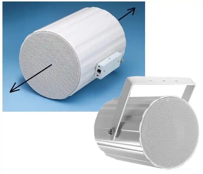 Projektionslautsprecher IP66 2x20W BIDI ELA 100V 2-fach Soundprojektor Vandalensicher Cell10BDT Markenprodukt