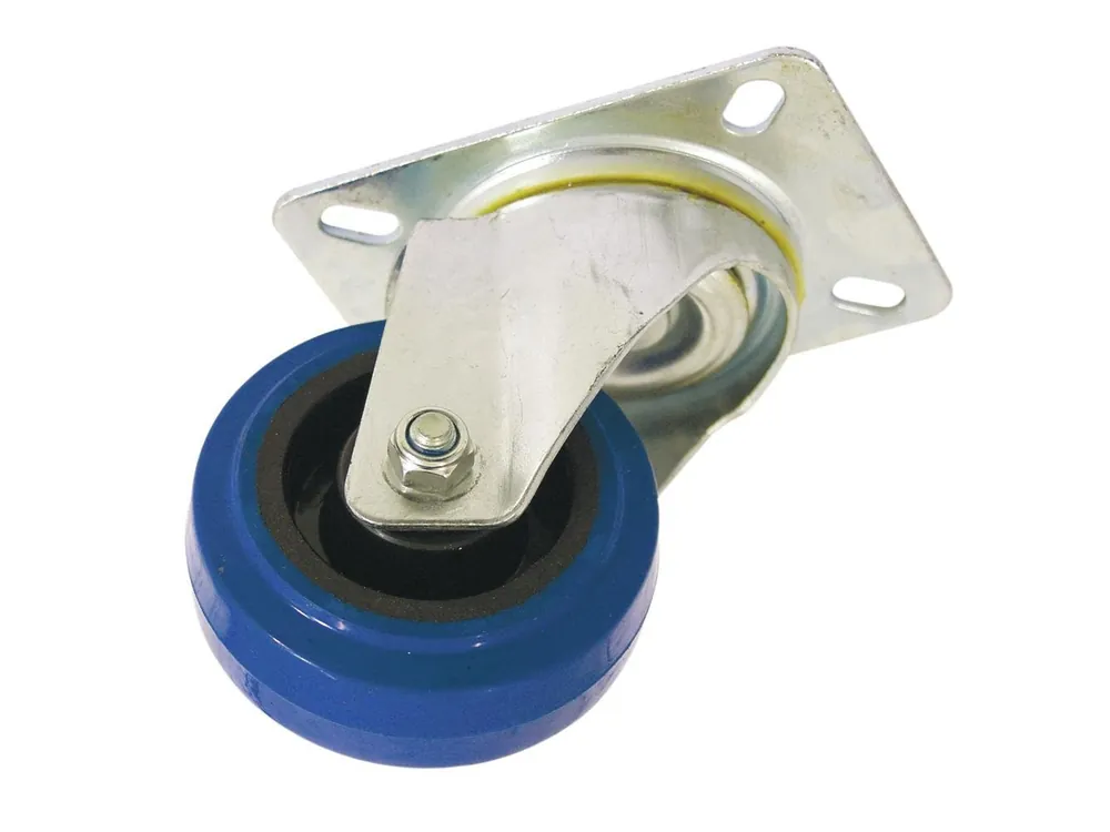 Schnäppchen Rolle Lenkrolle 80mm blaue Transportrolle